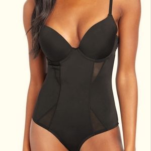 Bebe one piece shape wear. Black